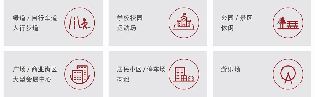 礫石聚合物路面_應(yīng)用場(chǎng)景